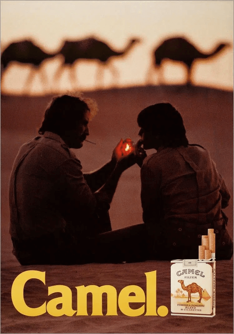 Camel "Camel" — 1980 tobacco print advertisement