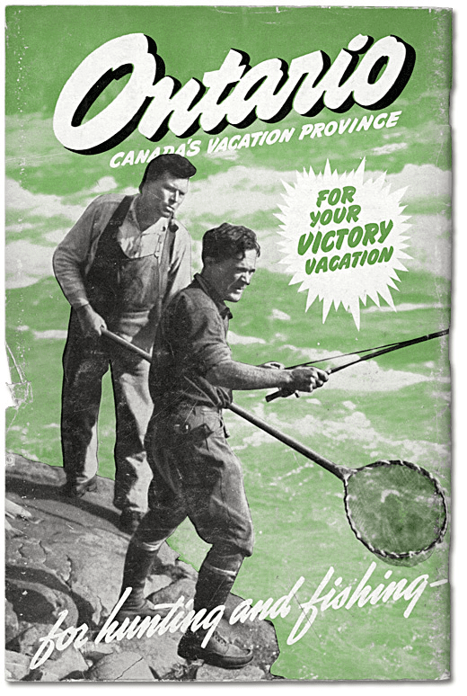 Ontario Travel "For Your Victory Vacation" — 1947 travel print advertisement